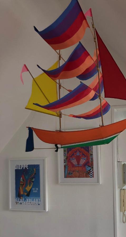 Toutes Voiles Dehors - Vue Mer & Chateau - Cosy Dieppe Dış mekan fotoğraf